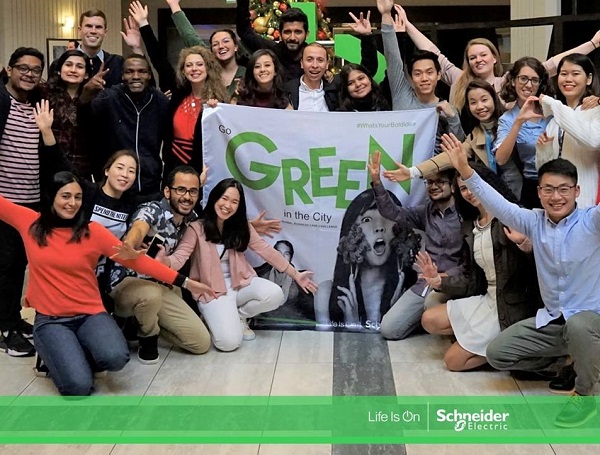 Schneider Electric lance Go Green in the City 2019