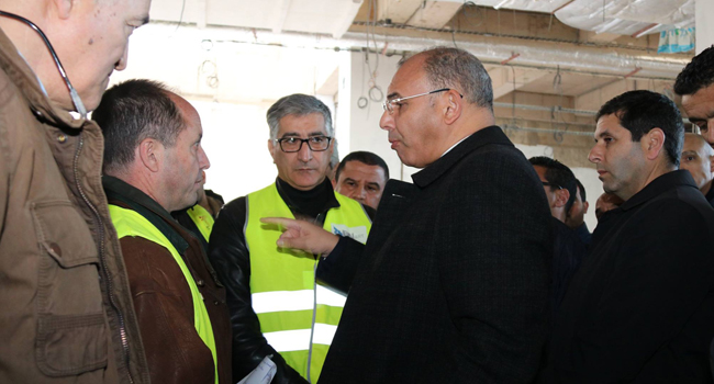 Nouvelle aérogare d’Oran : Zaalane menace de résilier les contrats des sous-traitants !