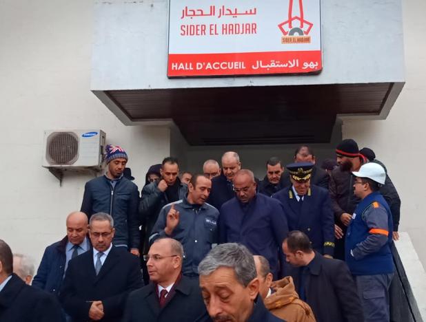 Bedoui : le président de la République accorde une « grande importance » au complexe Sider El Hadjar