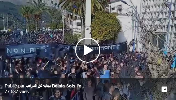 [Vidéo] « Le peuple veut la chute du régime » à Kherrata