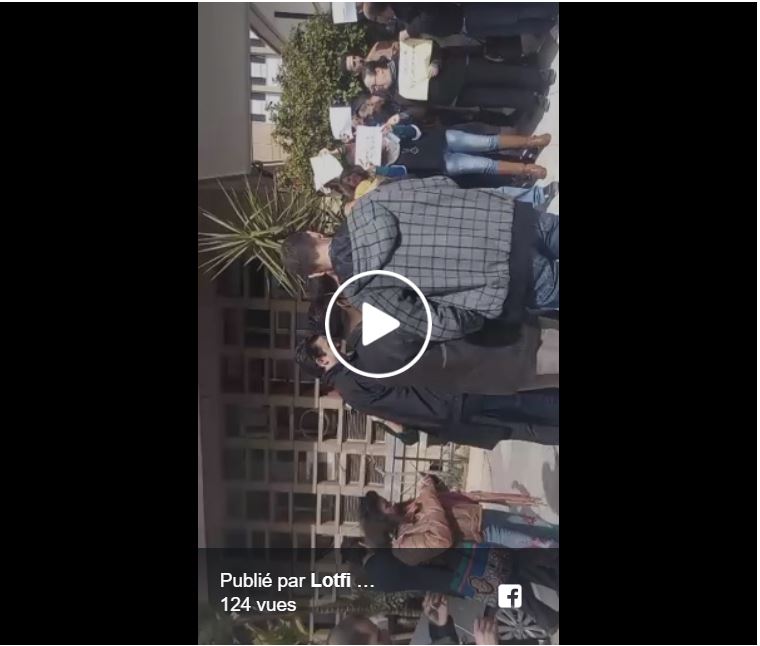 Vidéo: Sit-in à la radio nationale pour la liberté d’informer