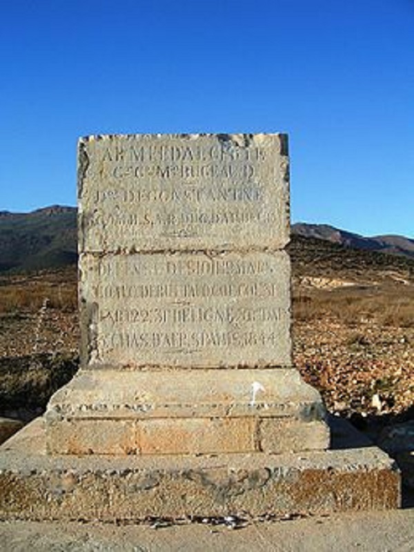 Batna : La pierre inaugurale de la ville bientôt au musée