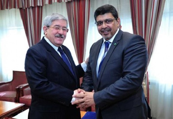 Ouyahia reçoit l’envoyé spécial du président mauritanien