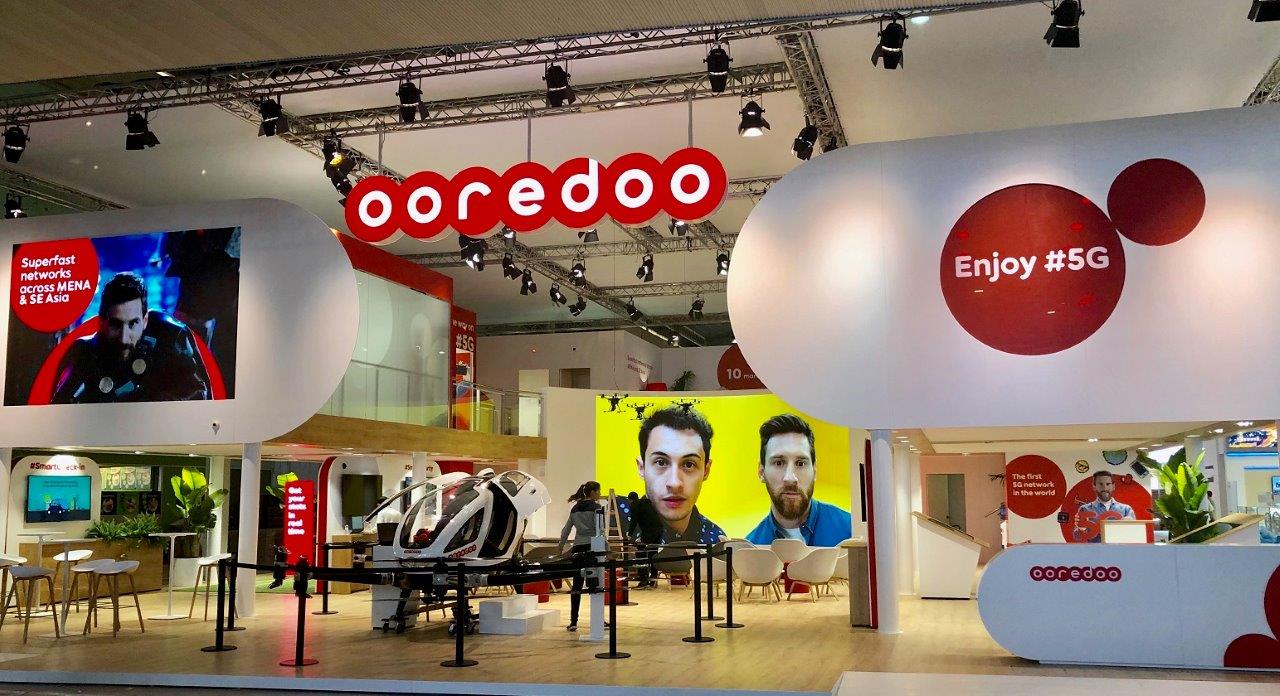 Congrès Mondial du Mobile 2019: Ooredoo présente le taxi volant 5G dans son pavillon