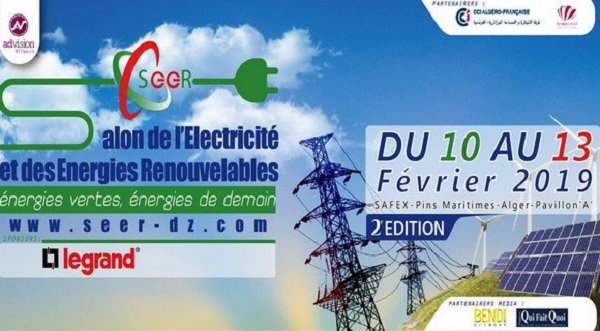 Plus de 120 exposants au Salon de l’électricité et des énergies renouvelables d’Alger