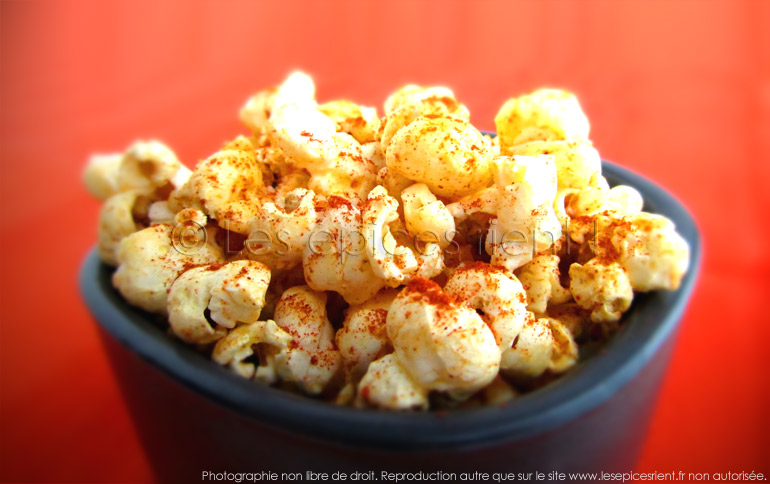 Recette: Pop-corn salé aux épices