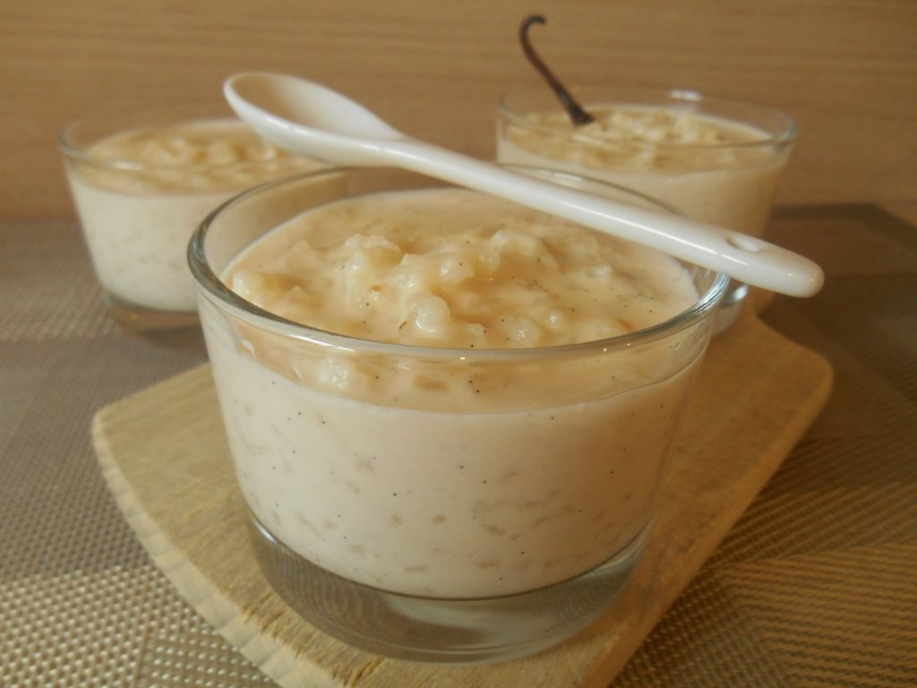 Recette: Riz au lait à la vanille