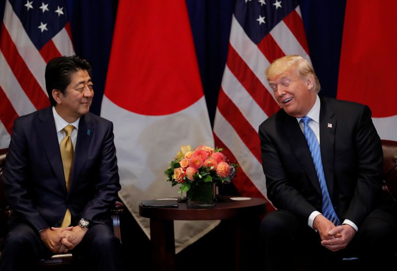 Shinzo Abe a nommé Trump pour le Nobel de la paix à la demande des USA