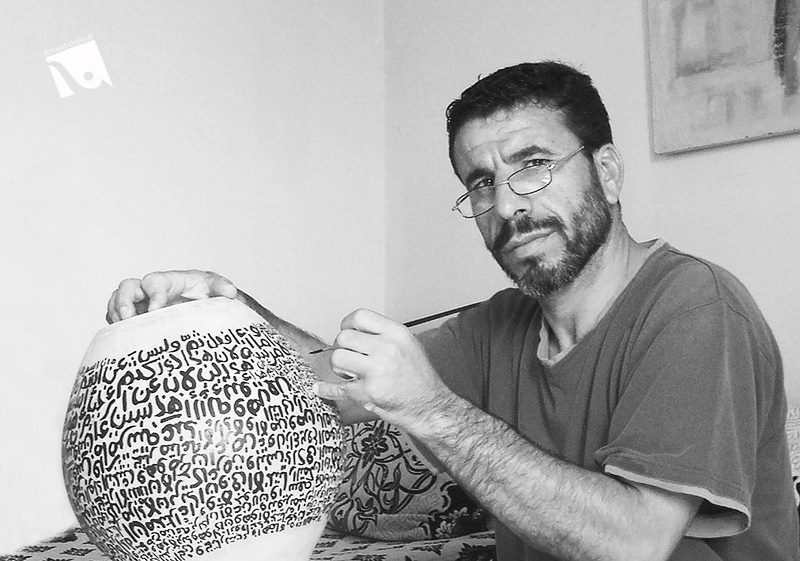 Expo les ancres de l’âme à Seen Art Gallery: Yazid Kheloufi et la lettre arabe