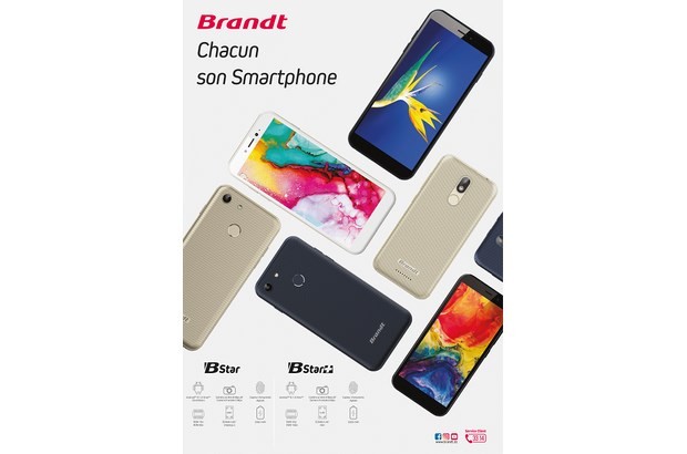 Brandt Algérie lance sa division mobile: BSTAR+ et BSTAR les terminaux exposés en vitrine