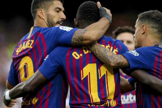 Barça : Suarez et Messi ont du mal à suivre Dembélé