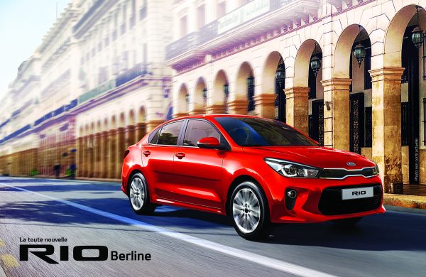 Kia Al Djazaïr dévoile pour la première fois la Nouvelle Rio berline, Assemblée dans l’usine Gloviz de Batna.