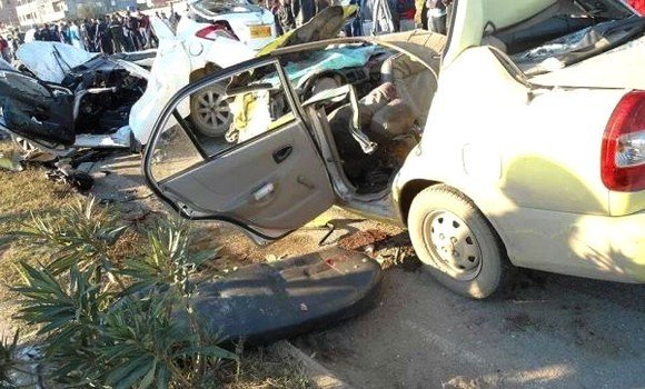 Accidents de la route: 5 morts et 110 blessés en fin de semaine dans les zones urbaines
