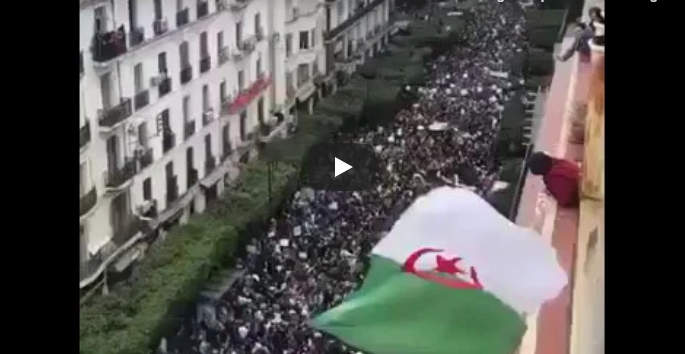 Manifestations contre le prolongement du 4e mandat: Alger, noire de monde !