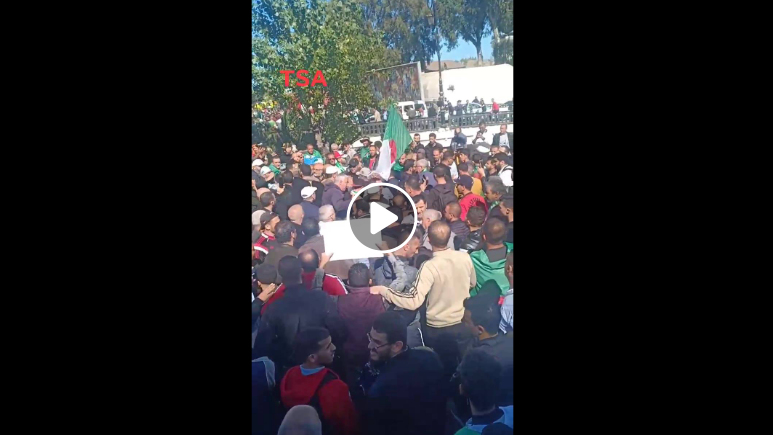 Djaballah a été chassé de la manifestation à alger [vidéo]