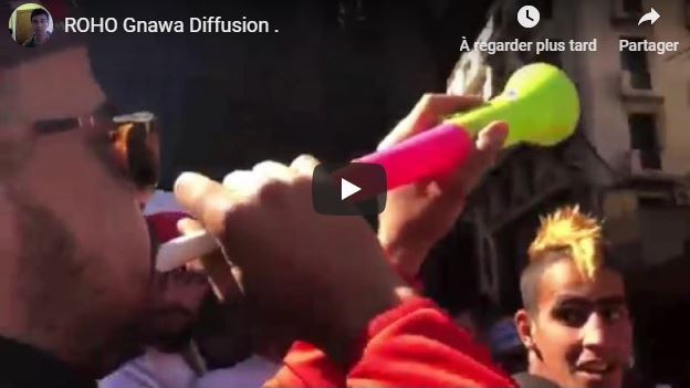 ROHO la nouvelle chanson de Gnawa diffusion contre le pouvoir.