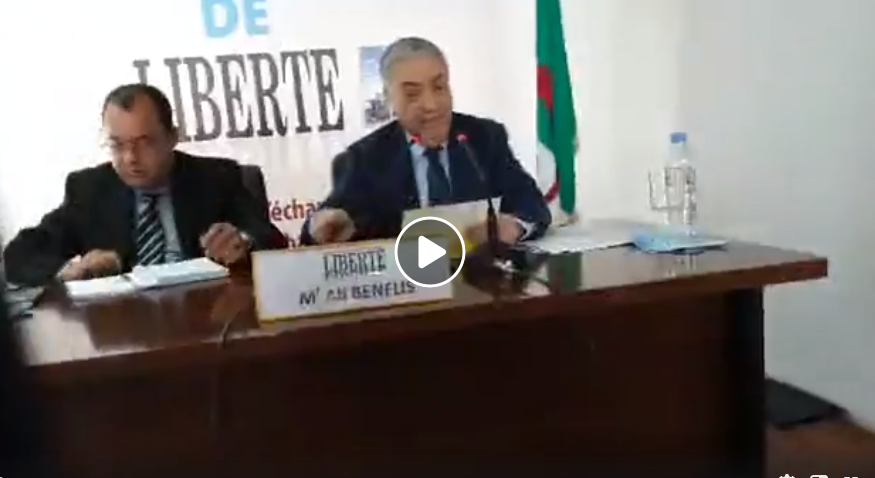 Benflis: «Le pouvoir doit renoncer au 5e mandat ! » (vidéo)
