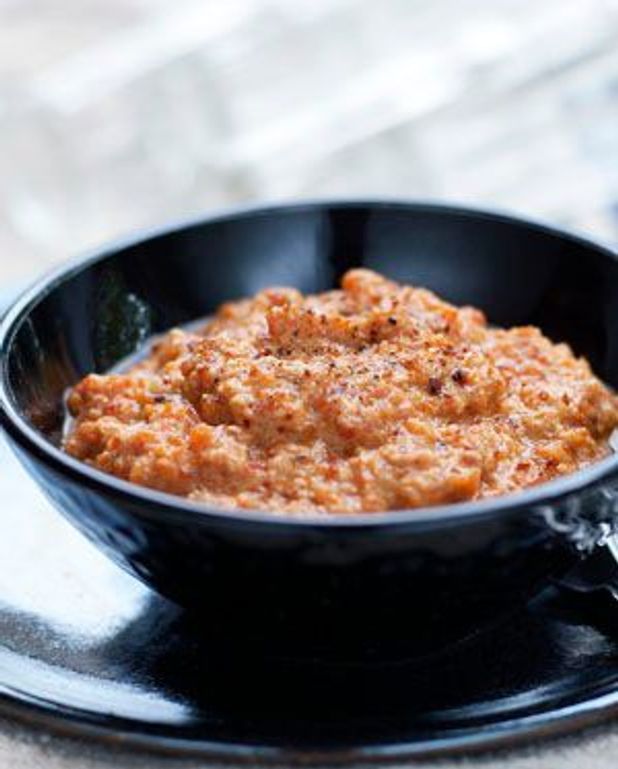 Recette : Condiment de poivrons aux thon et citron confit