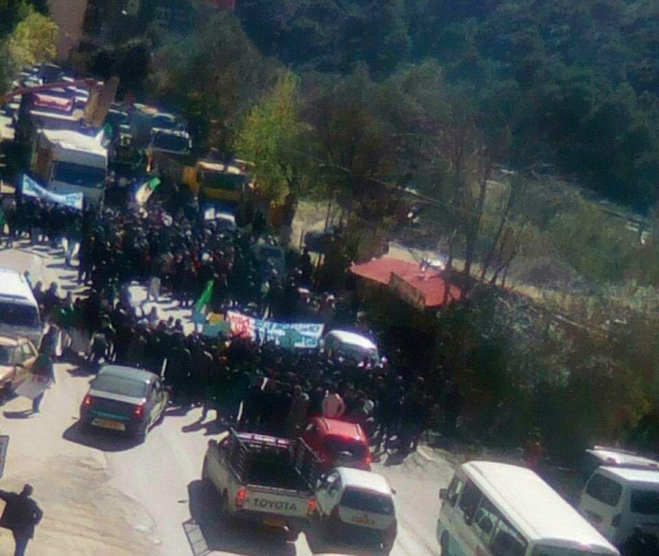 Nouvelle marche contre le pouvoir à Béjaïa ! [Images]