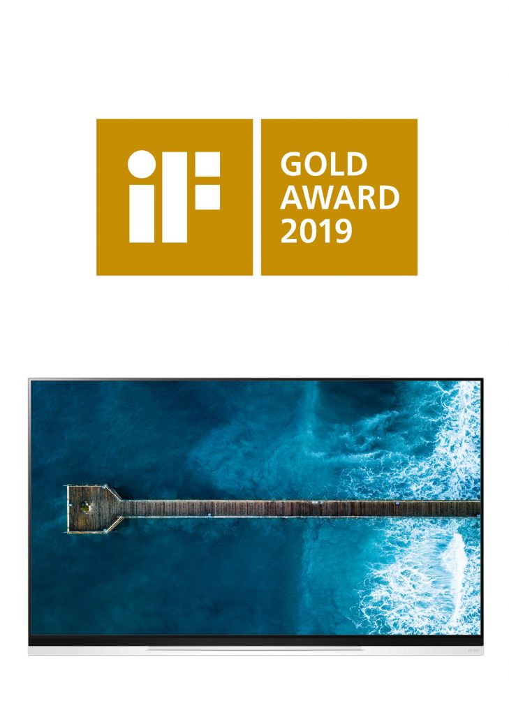 Le téléviseur OLED de LG remporte le prix iF Gold de l’excellence du design