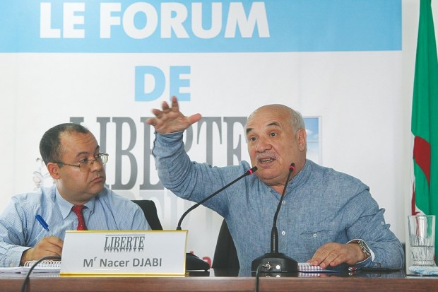 Nacer Djabi l&rsquo;a déclaré hier: “Le système s’est piégé avec le 5e mandat”