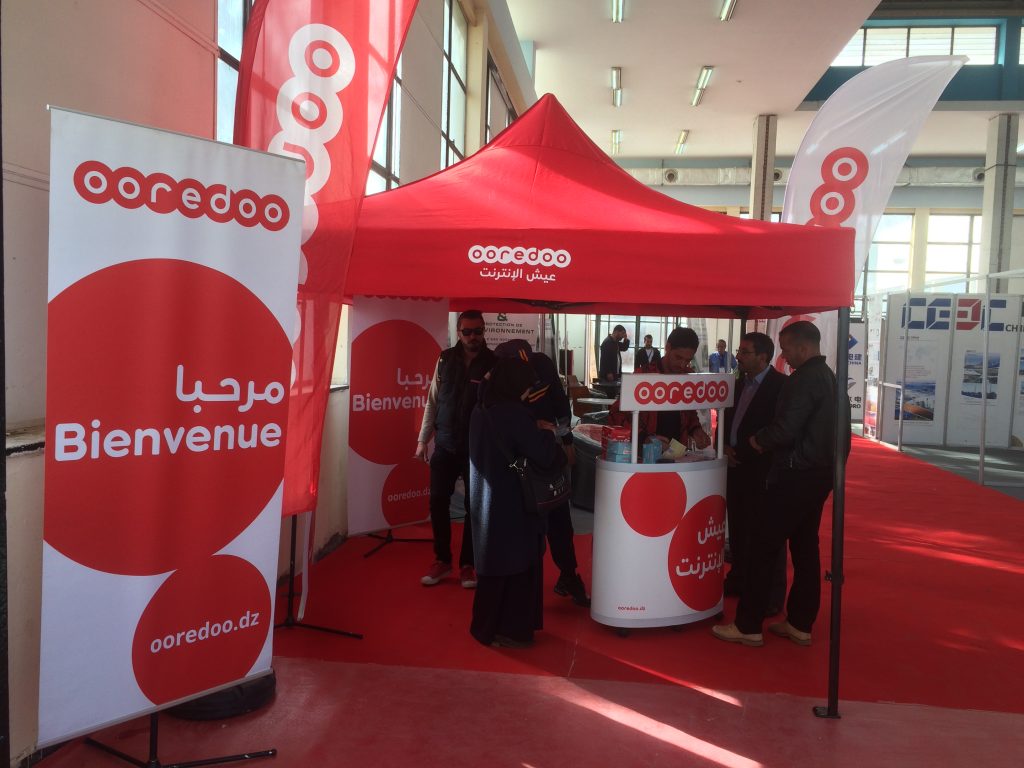2ème Salon International de l’Environnement et des Energies Renouvelable d’Alger (SIEERA) Ooredoo, partenaire de l’évènement