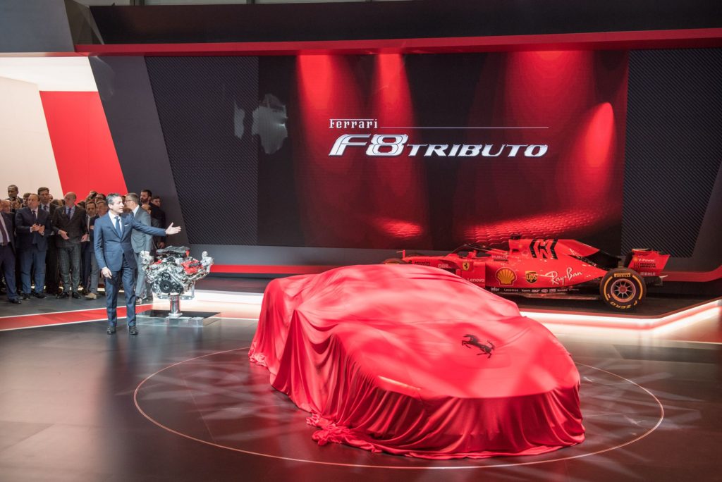 Salon de Genève 2019 : Ferrari F8 tributo