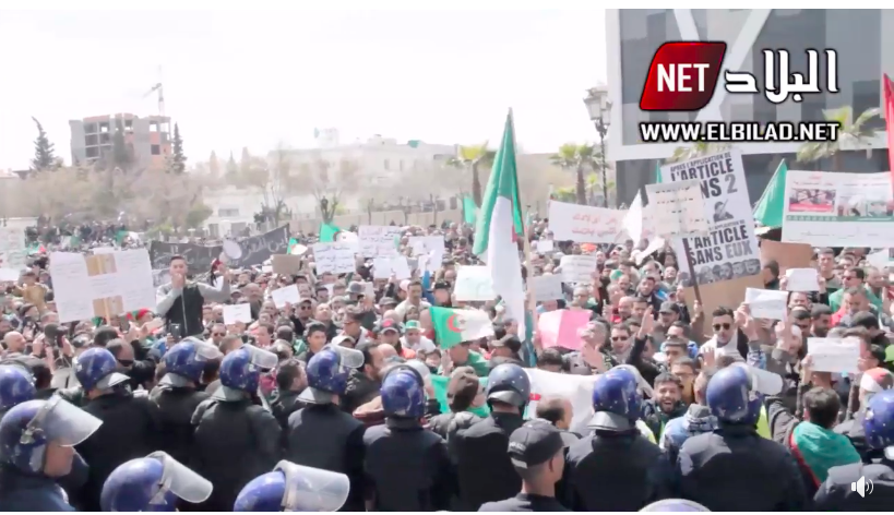 Grande manifestation à Sétif contre le pouvoir