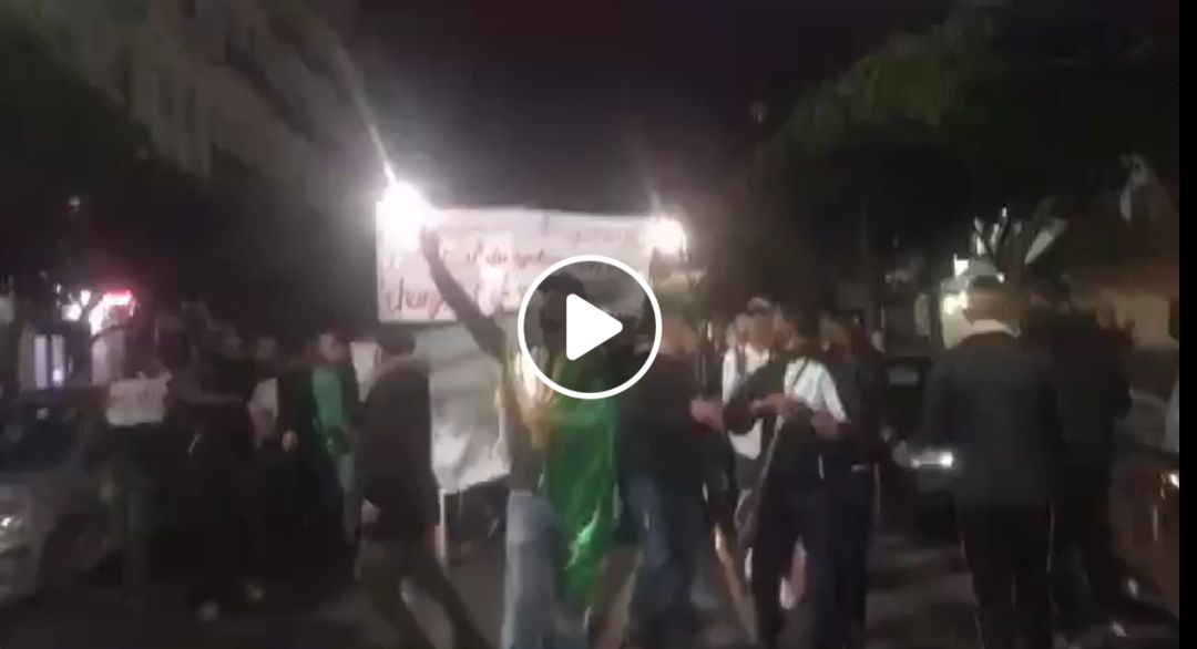 Manifestation à Alger contre les décisions de Bouteflika ! [Vidéo]