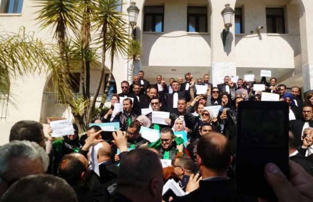 Tizi Ouzou: Sit-in des magistrats pour dire non à la violation de la Constitution