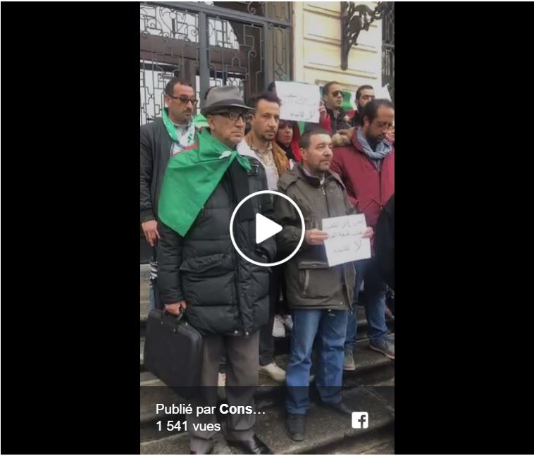 Vidéo : les artistes protestent contre le prolongement du 4e mandat de Bouteflika à Constantine