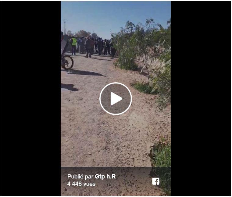 Vidéo : les employés de GTP ) Hassi R’mel manifestent contre le système