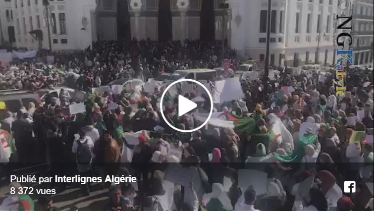 Vidéo : à Alger, les enseignants sont arrivés à la Grande Poste