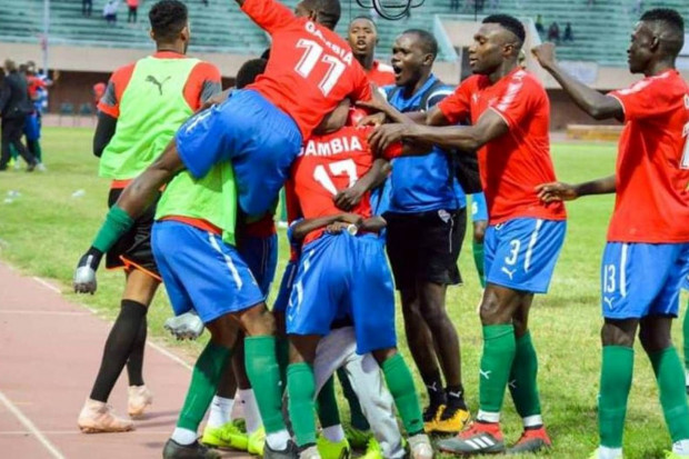 La sélection de la Gambie arrive ce jeudi à 13h30