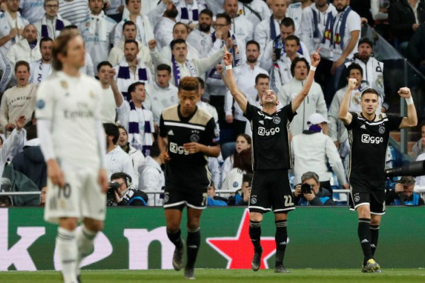 Ligue des champions : le Real Madrid éliminé par l’Ajax !