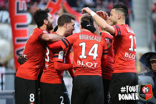 Ligue 1 (France) : Rennes s’impose facilement face à Caen. Zeffane et bensebaini ont joué
