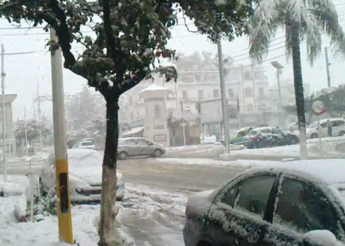 Khenchela : plusieurs routes bloquées par la neige