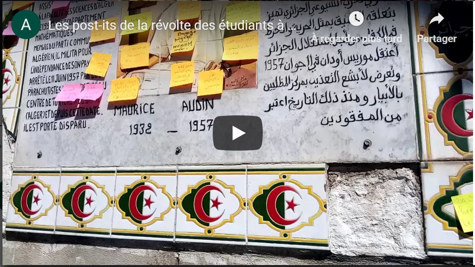Vidéo : les post-it de la révolte