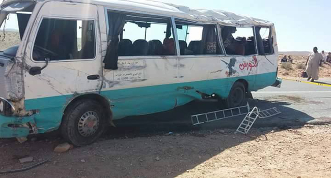 Renversement d’un bus de voyageurs à Laghouat: un mort et 43 blessés
