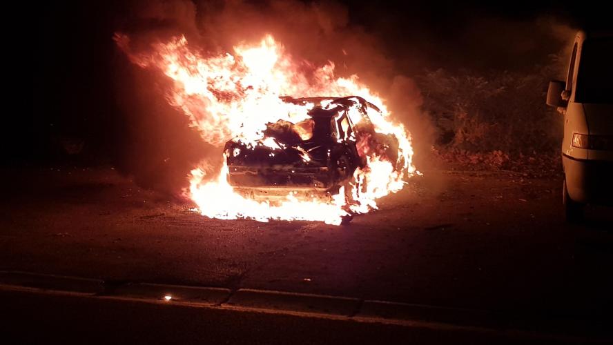 El Kalaâ supérieure : une voiture prend feu