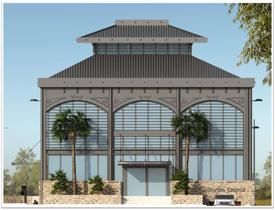 Les designs du nouveau marché de Bad El Oued les trois horloges révélés