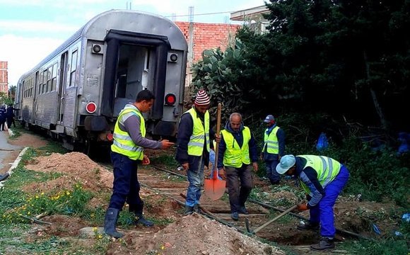 Un train de transport de voyageurs a déraillé à Mostaganem !