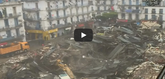Le marché des Trois-Horloges de Bab El Oued démoli [vidéo]