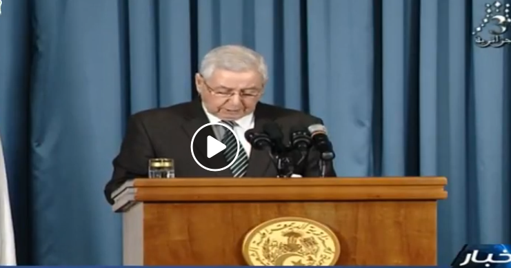 Bensalah s’engage à appliquer les articles 7 et 8 ! [vidéo]