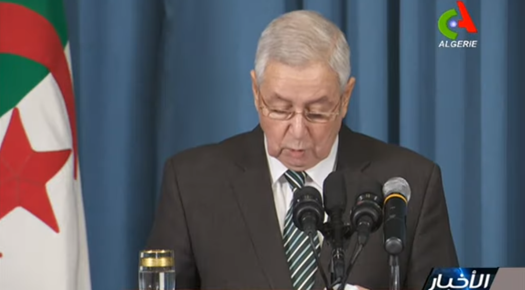 Voici le texte intégral du discours de Bensalah (document)