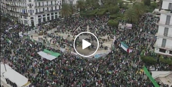 Une marée humaine défile dans le centre d’Alger !