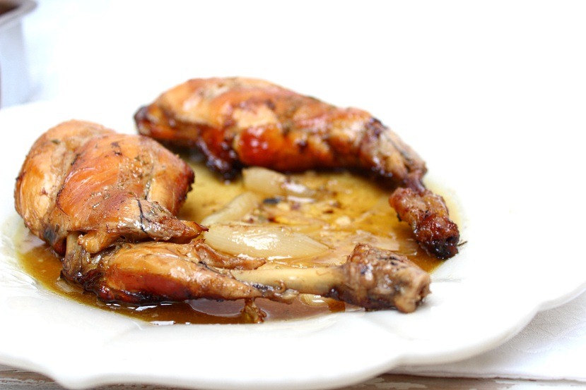 Recette: Lapin confit au romarin