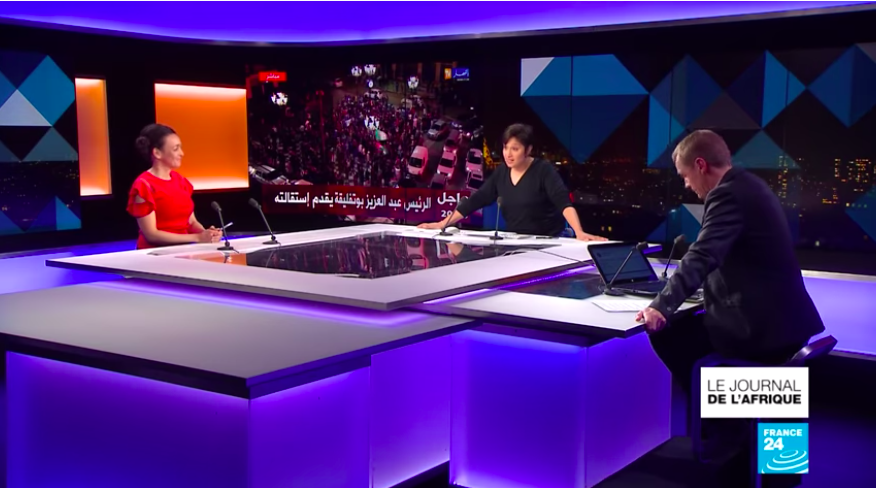 France24 : démission du président Abdelaziz Bouteflika