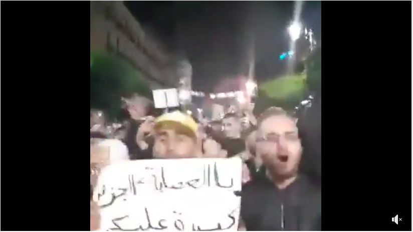 Les Algériens s’entraînent pour le 8ème vendredi historique