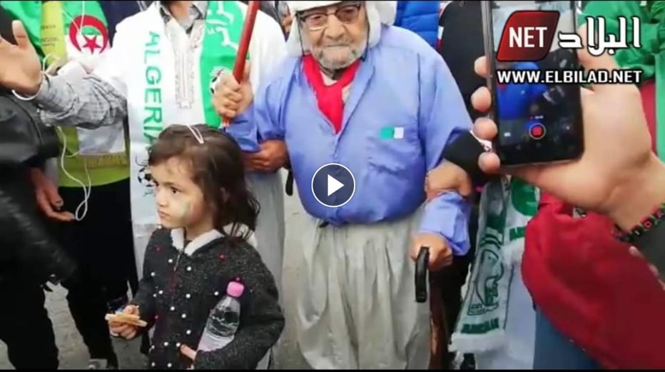 9e vendredi: un homme âgé de 87 ans s’est déplacé de Ghardaia à Alger